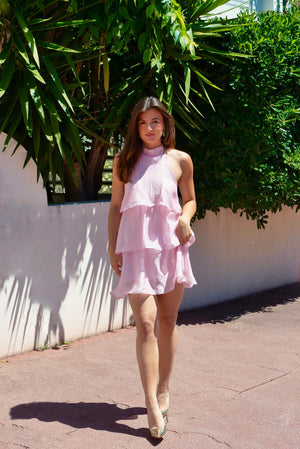 ROBE MONOÏ ROSE