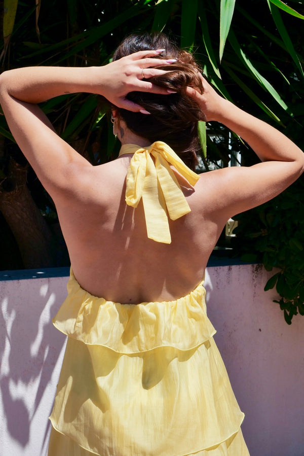 ROBE MONOÏ JAUNE