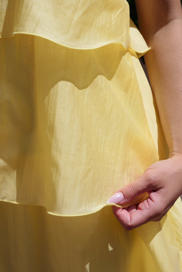 ROBE MONOÏ JAUNE