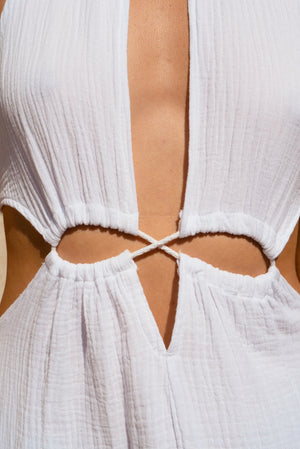ROBE ANDALUZA BLANCHE